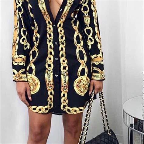Versace inspired dress